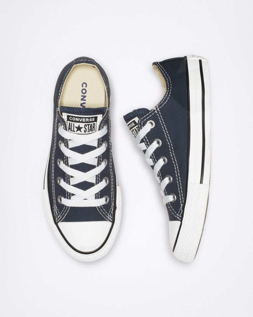 Dívčí Boty Nízké Converse Chuck Taylor All Star Classic Tmavě Blankyt | CZ FVOS73